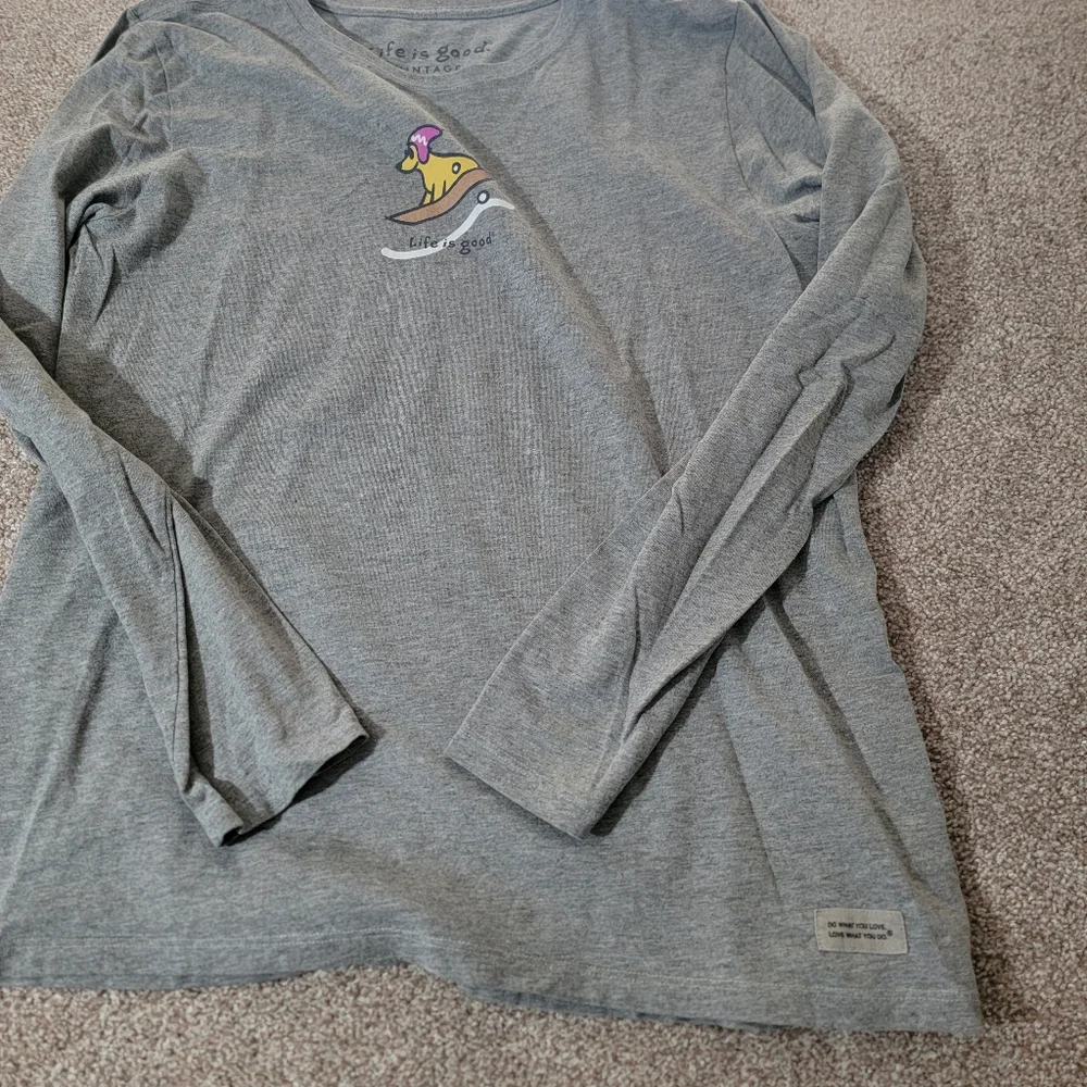 Life IS Good Long Sleeve Large - Picture 3 of 6